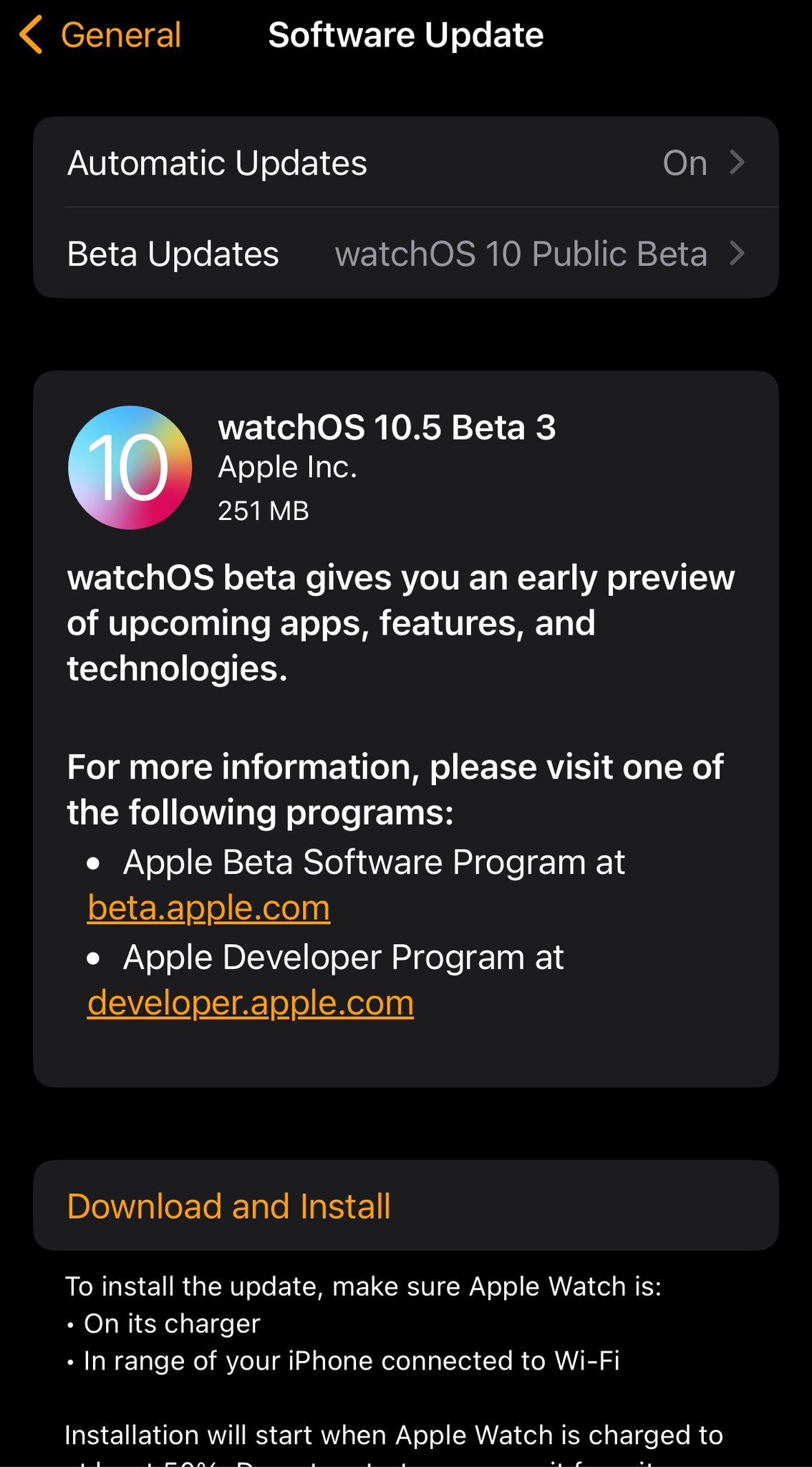 苹果发布 iOS / iPadOS 17.5、macOS 14.5、watchOS 10.5 第 3 个公测版