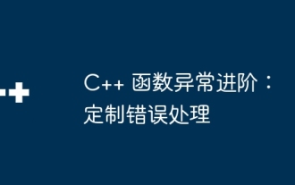 Pengecualian Fungsi C++ Lanjutan: Pengendalian Ralat Tersuai