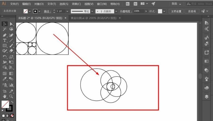 Comment diviser le nombre dor des graphiques IA-Comment diviser le nombre dor des graphiques IA