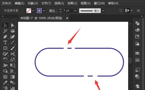 How to design graphic stroke disconnection effect in ai ai design graphic stroke disconnection effect tutorial