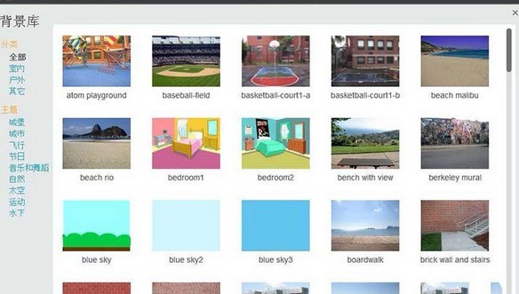 How to create multiple backgrounds in Scratch