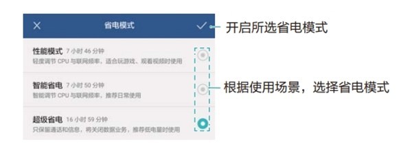 Huawei P9で超省電力モードを有効にする方法の紹介