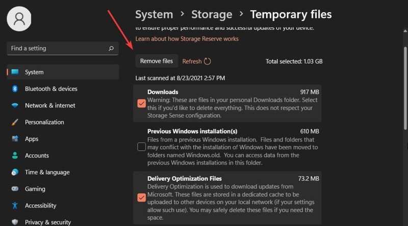 Comment supprimer les fichiers temporaires dans Win11_Win11 tutoriel pour supprimer les fichiers temporaires