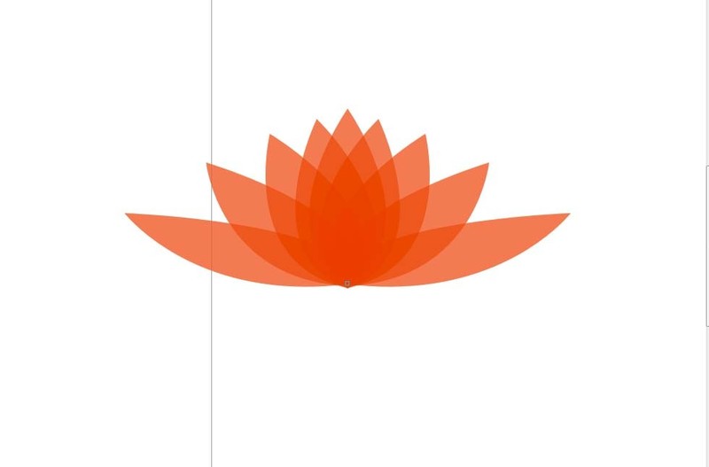 CorelDraw X4设计莲花的方法介绍