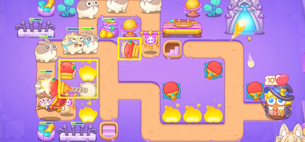 Defend Carrot 4 Po and the Magic Treasure Level 26 Walkthrough