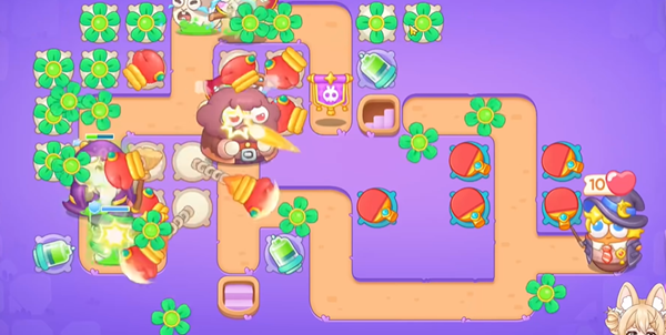 Defend Carrot 4 Po and the Magic Treasure Level 26 Walkthrough