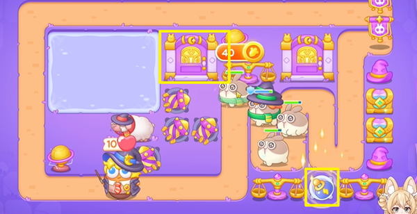 Defend Carrot 4 Po and the Magic Treasure Level 21 Walkthrough