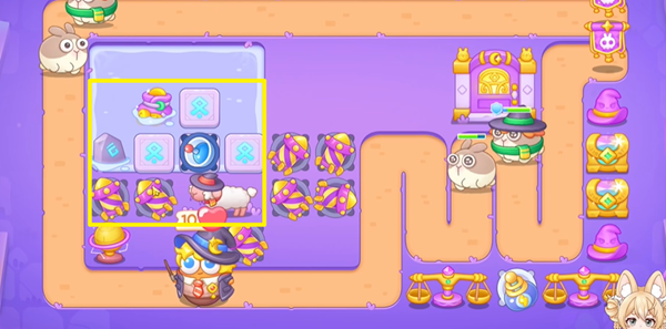 Defend Carrot 4 Po and the Magic Treasure Level 21 Walkthrough