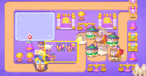 Defend Carrot 4 Po and the Magic Treasure Level 21 Walkthrough