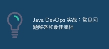 Java DevOps 实战：常见问题解答和最佳流程