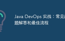 Java DevOps 实战：常见问题解答和最佳流程
