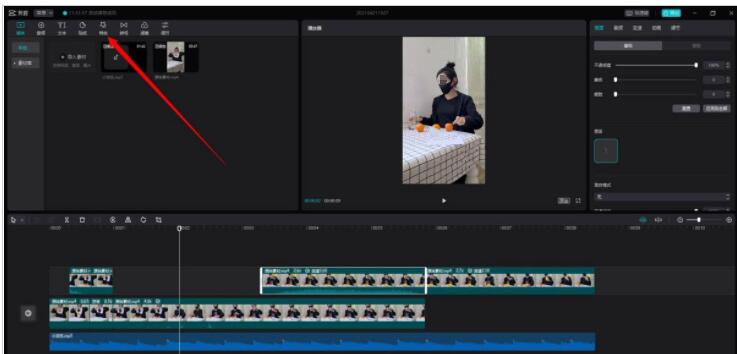 剪映怎么制作彩虹特效 剪映专业版视频添加彩虹光影特效的教程