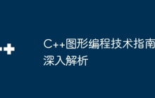 C++图形编程技术指南深入解析