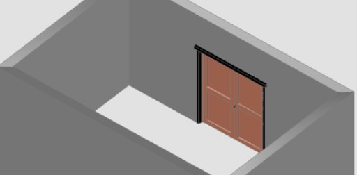 天正建筑2014设计门饰套的操作方法