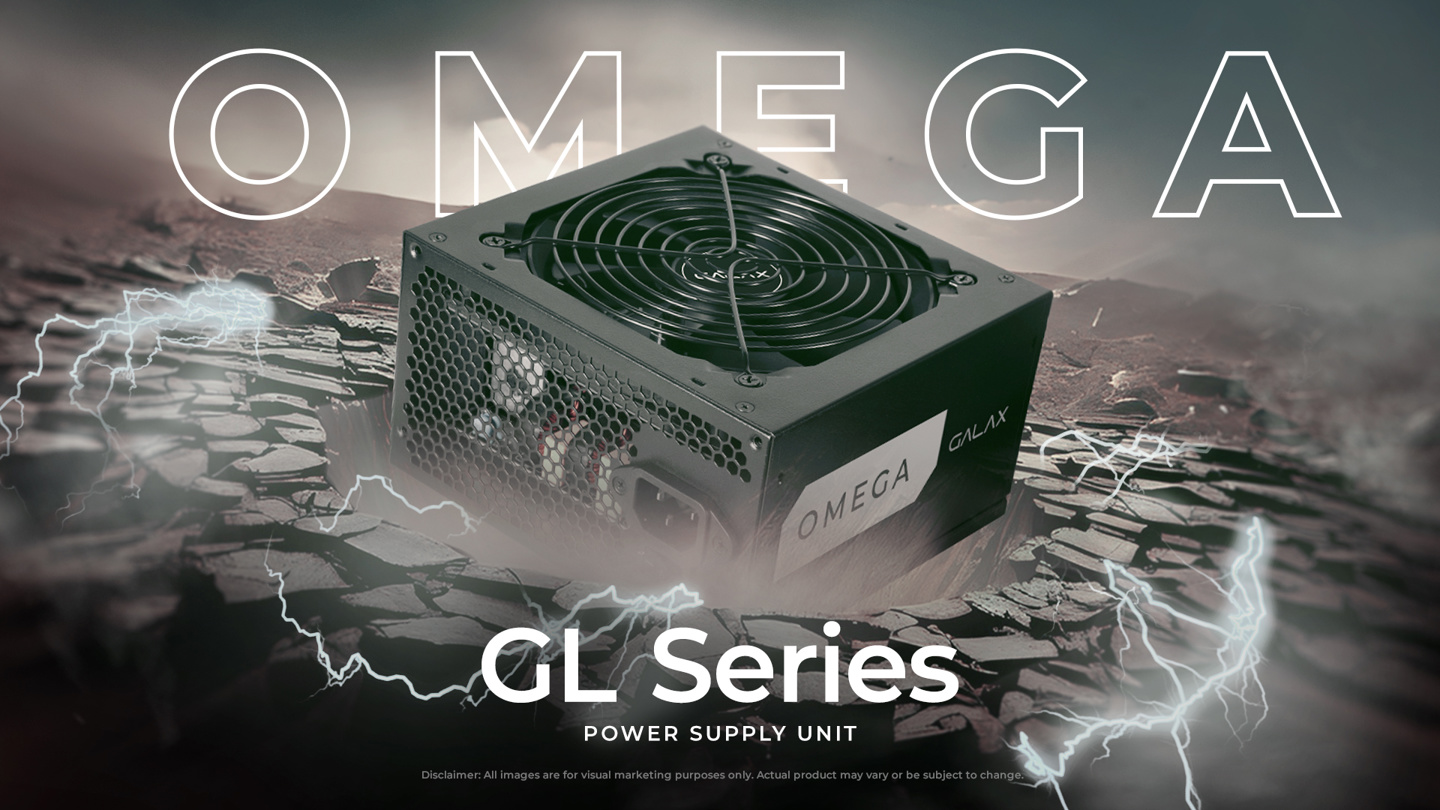 影驰海外推出 OMEGA GL / GLX 系列电源：覆盖 500W-1200W 多种功率