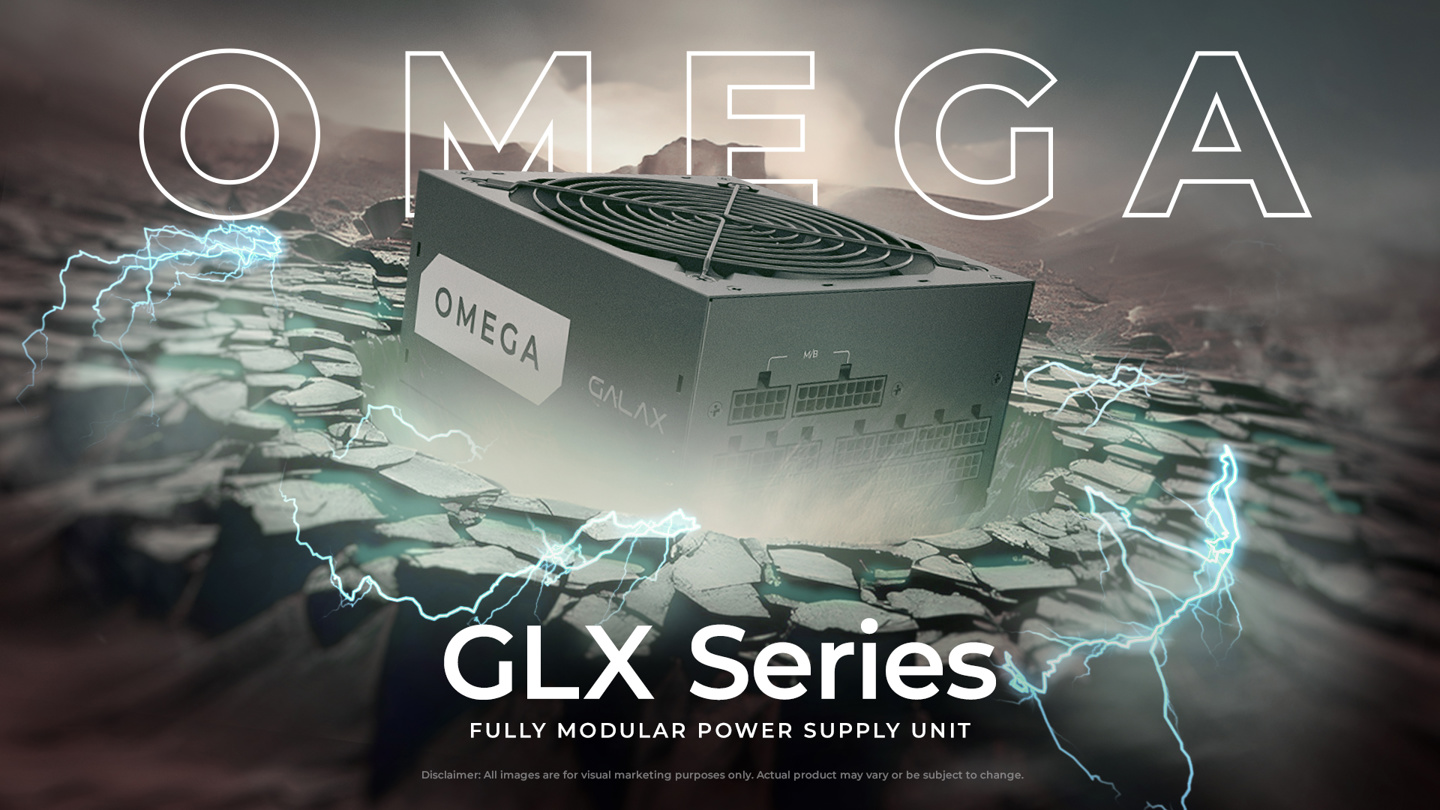 影驰海外推出 OMEGA GL / GLX 系列电源：覆盖 500W-1200W 多种功率