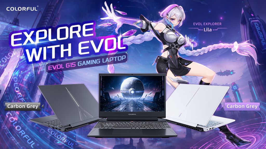 七彩虹推出 EVOL G 系列游戏本：i7-13620H 处理器 + RTX 4060 显卡