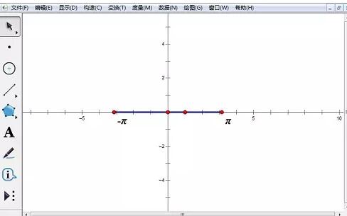 几何画板绘制区间上的函数图象的具体方法