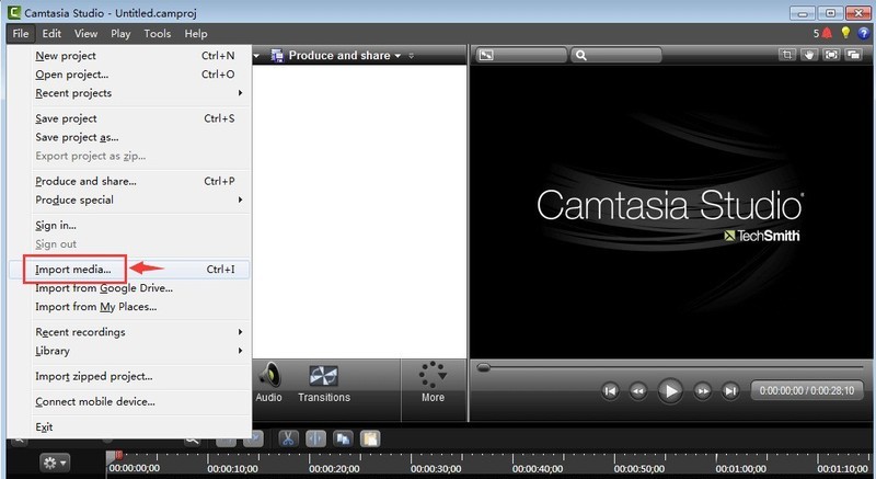 camtasia studio怎么加音乐 camtasia导入背景音乐的技巧