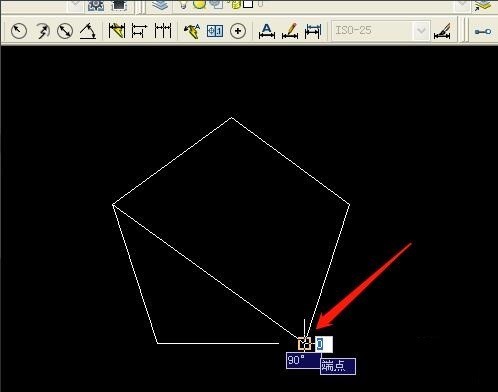 autocad2007怎么画五角星图形 autocad2007画图教程