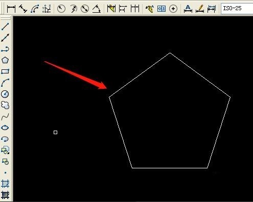 autocad2007怎么画五角星图形 autocad2007画图教程