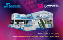 2200W 白金 ATX3.1 电源领衔，海韵将携多款新品参加 2024 台北国际电脑展