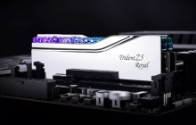 芝奇推出 Trident Z5 Royal 皇家戟系列 DDR5 内存条，首发规格至高 8400MT/s