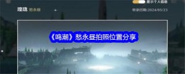 《鸣潮》愁永昼拍照位置分享
