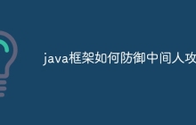 java框架如何防御中间人攻击