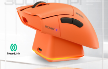 机械师 L8Air / Max 鼠标“十周年纪念版”5 月 31 日开售：橙色外观、支持星闪三模，299 元起