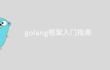 golang框架入门指南