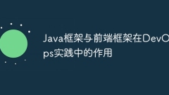 Java框架与前端框架在DevOps实践中的作用
