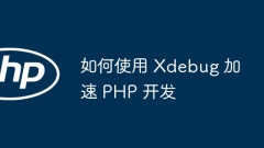 如何使用 Xdebug 加速 PHP 开发