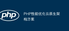 PHP效能優化雲端原生架構方案