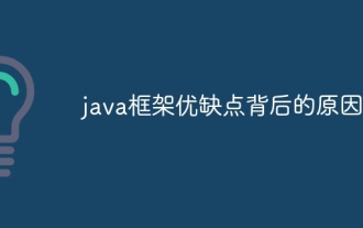 Reasons behind advantages and disadvantages of java framework