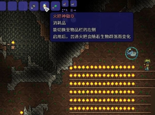 《泰拉瑞亚》火把之神触发方法