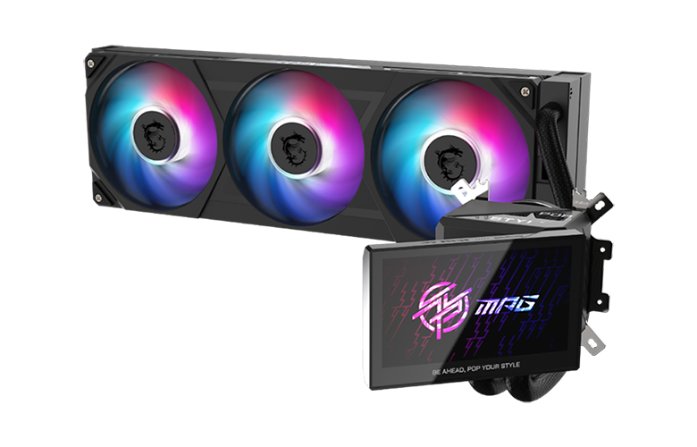 最高搭载 4.3 英寸 LCD 屏幕,微星推出 CORELIQUID A、I、P 系列 AIO 水冷散热器