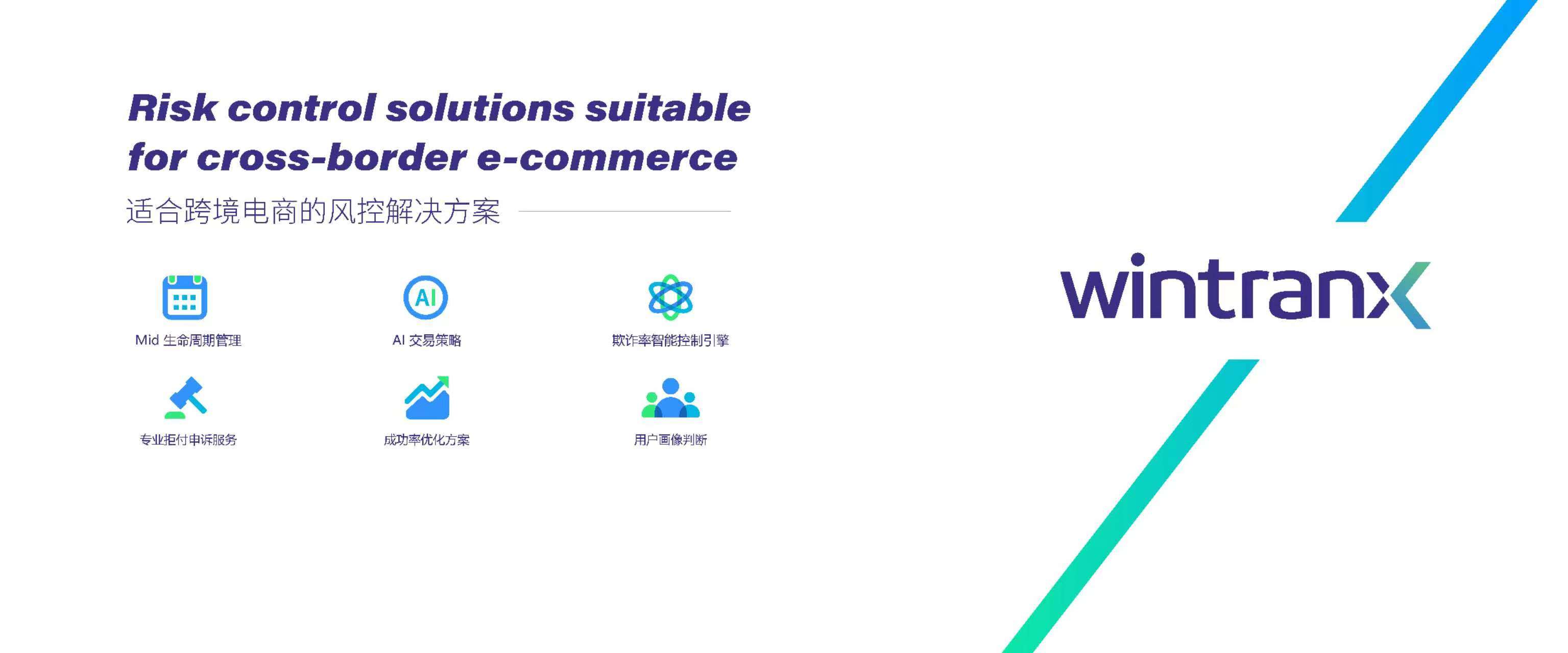 Die professionelle grenzüberschreitende E-Commerce-Risikokontrollmarke Wintranx wird an der ChinaJoy BTOB Business Negotiation Hall 2024 teilnehmen