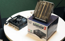 镰刀推出 SHURIKEN 3 下压式风冷散热器：高 39mm，搭载半框风扇