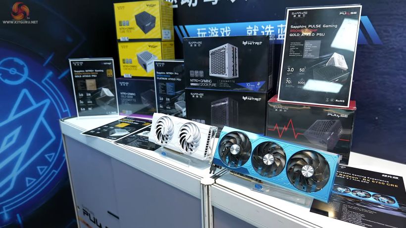 蓝宝石重振电源产品线，展出 NITRO+、Pulse 系列 ATX3.0 电源