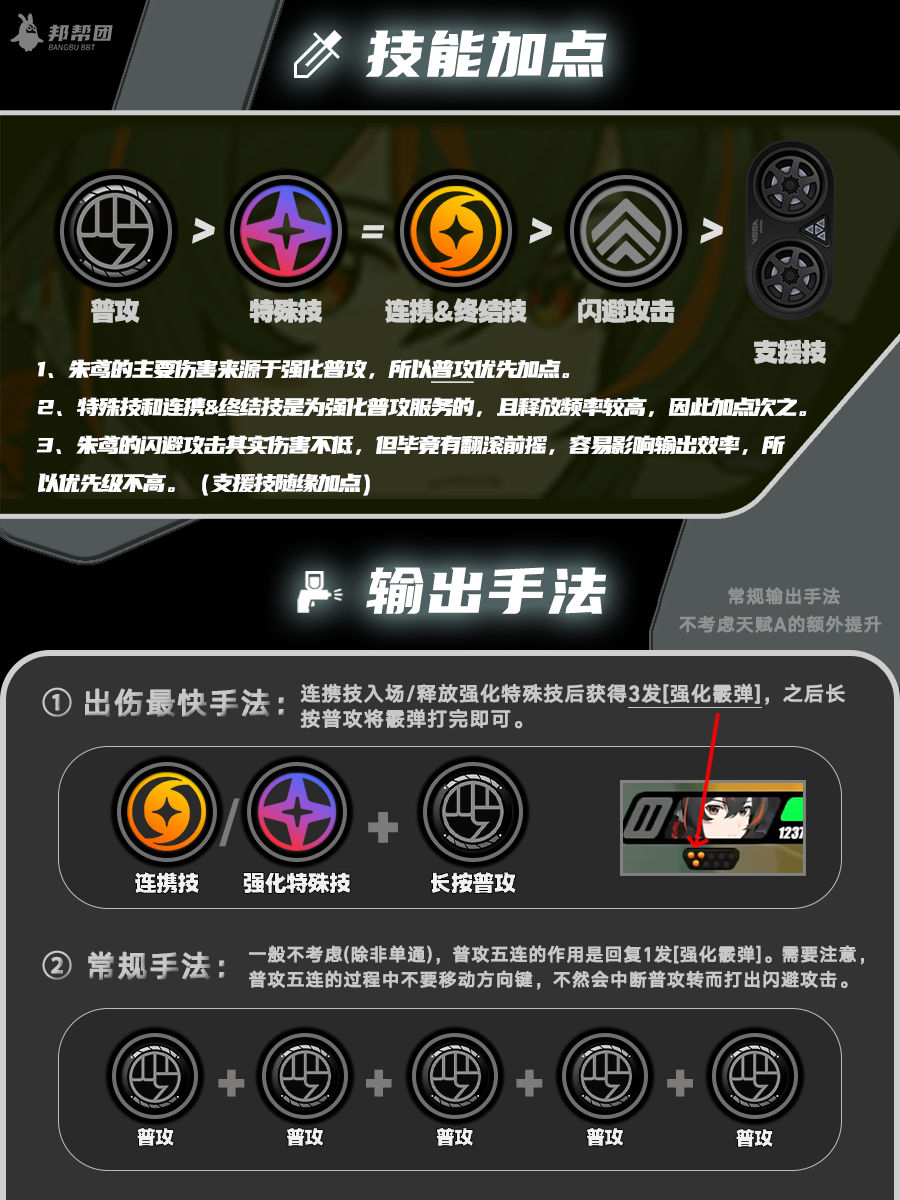 绝区零朱鸢技能怎么加点 绝区零朱鸢技能加点顺序