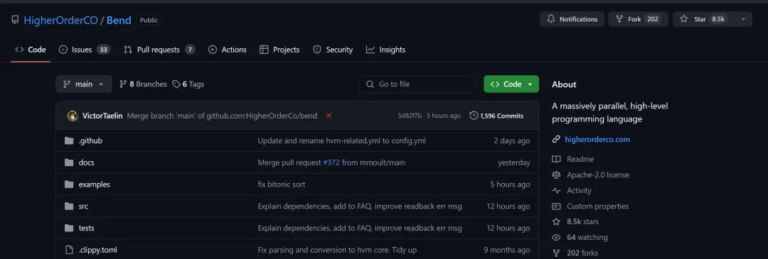 Le premier langage GPU de haut niveau, le parallélisme massif, c'est comme écrire Python, a reçu 8 500 étoiles