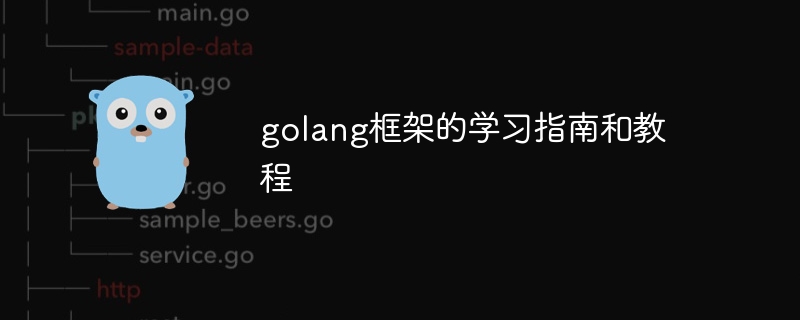 golang框架的学习指南和教程