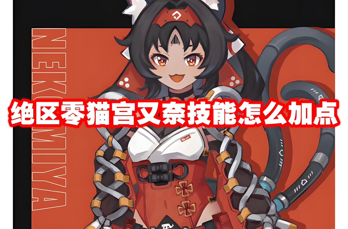 绝区零猫宫又奈技能怎么加点 绝区零猫宫又奈技能加点顺序