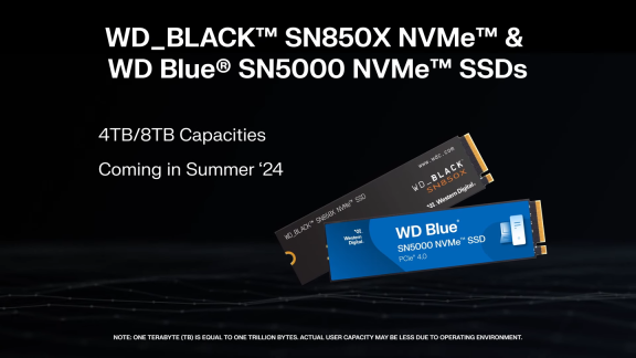 西部数据官宣下代消费级“蓝盘 SSD”WD Blue SN5000 ，夏季发售