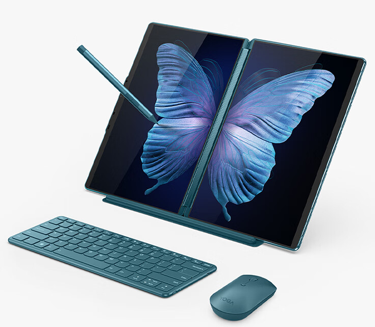 联想 YOGA Book 9i AI 元启双屏翻转本首销:Ultra 7 处理器 + 2.8K OLED 触控屏,17999 元