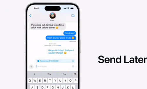 ios18iMessage更新了什么