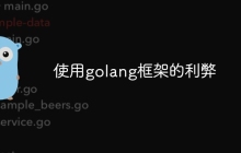使用golang框架的利弊
