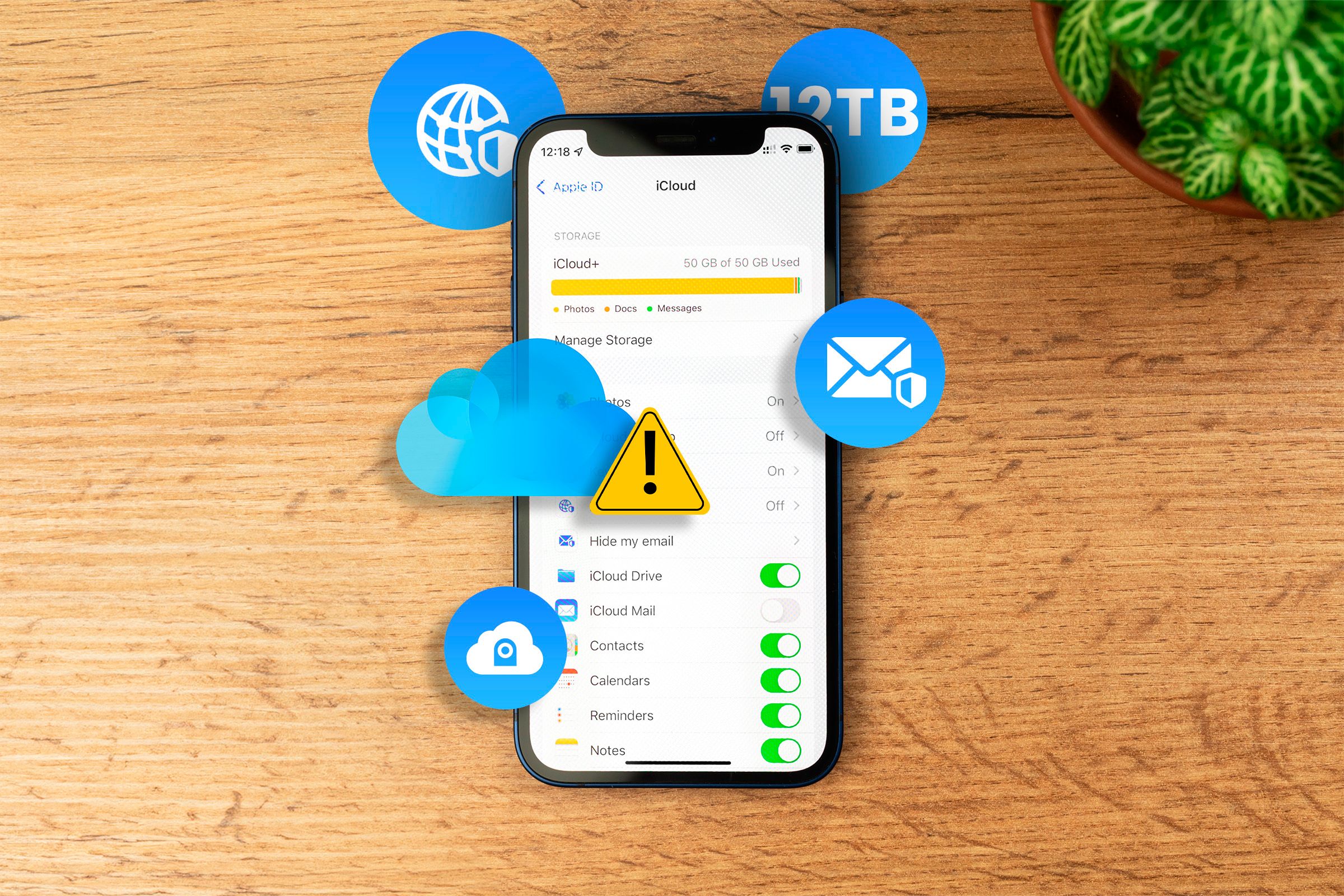 購買 iCloud 儲存空間前請先閱讀此內容