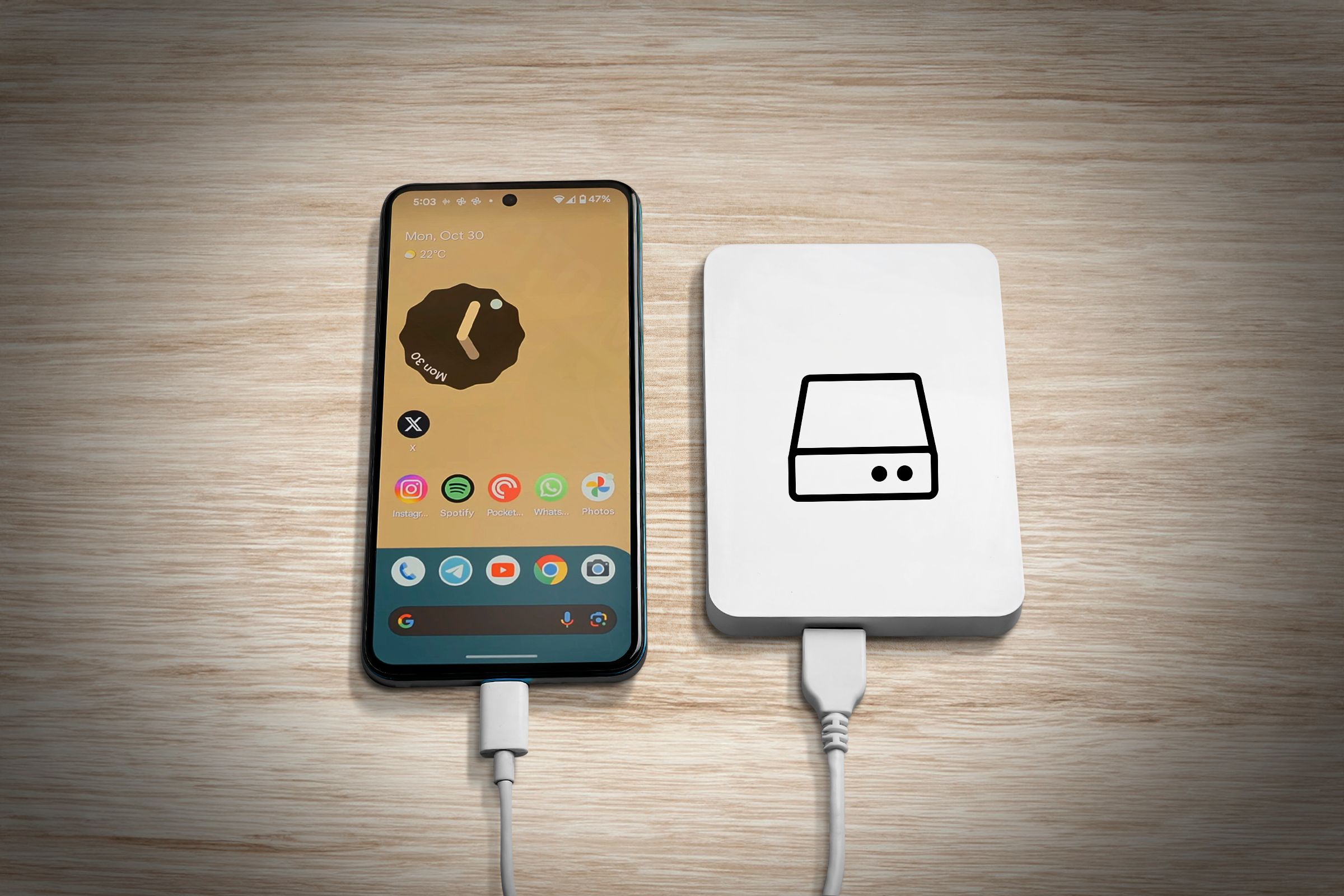 How to Back Up and Sync Your Android Phone Directly to an External Hard Drive